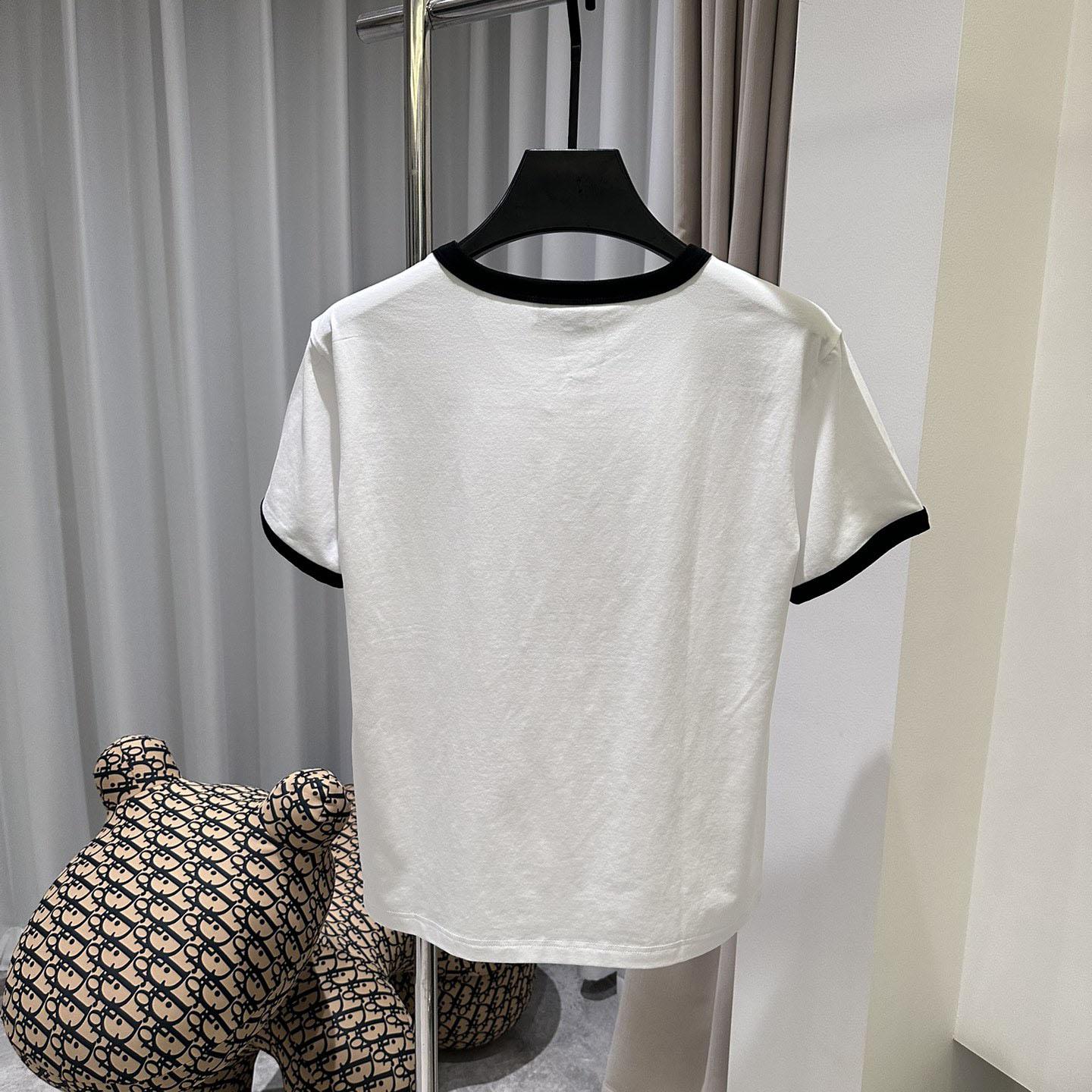 Celine Paris T-shirt In Cotton Jersey - EUR FASHION