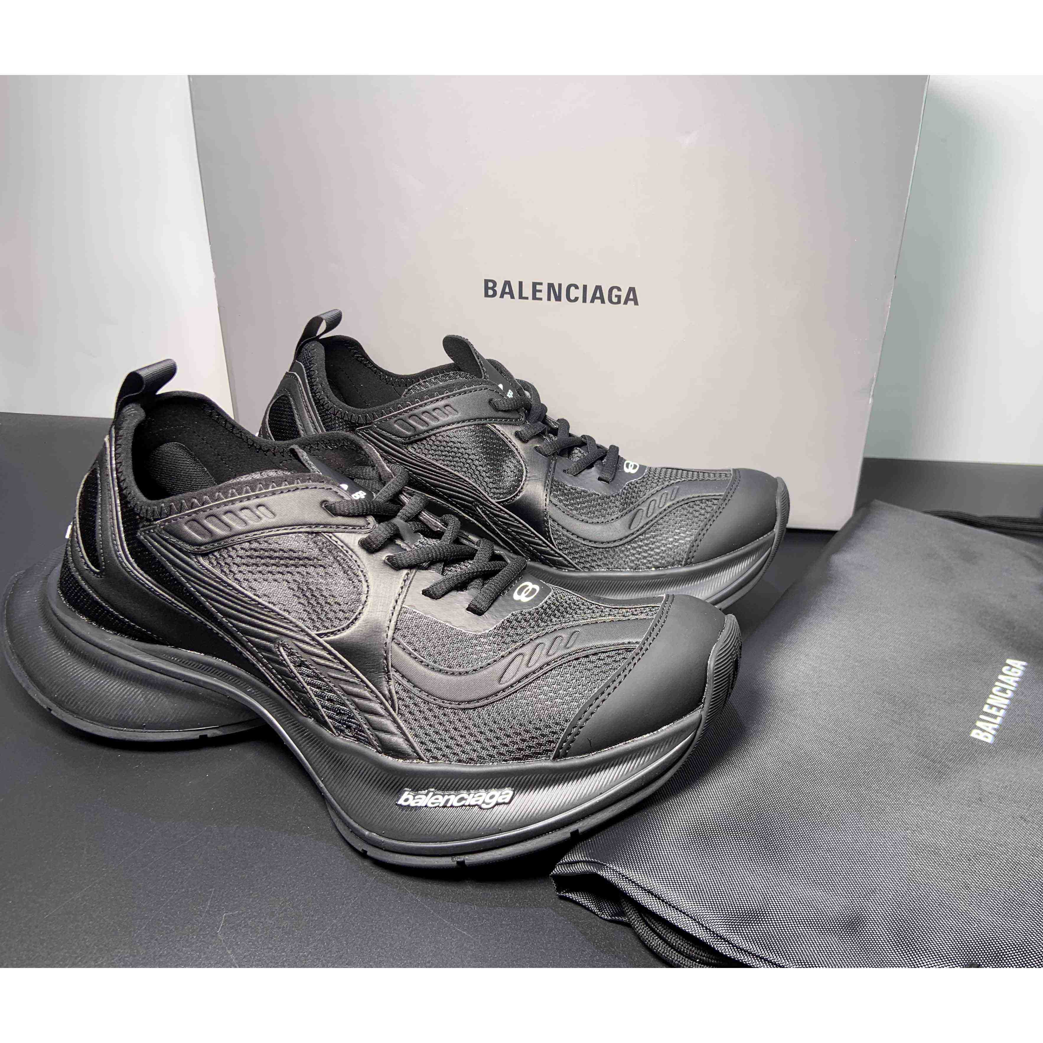 Balenciaga Circuit Sneaker In Black  - EUR FASHION