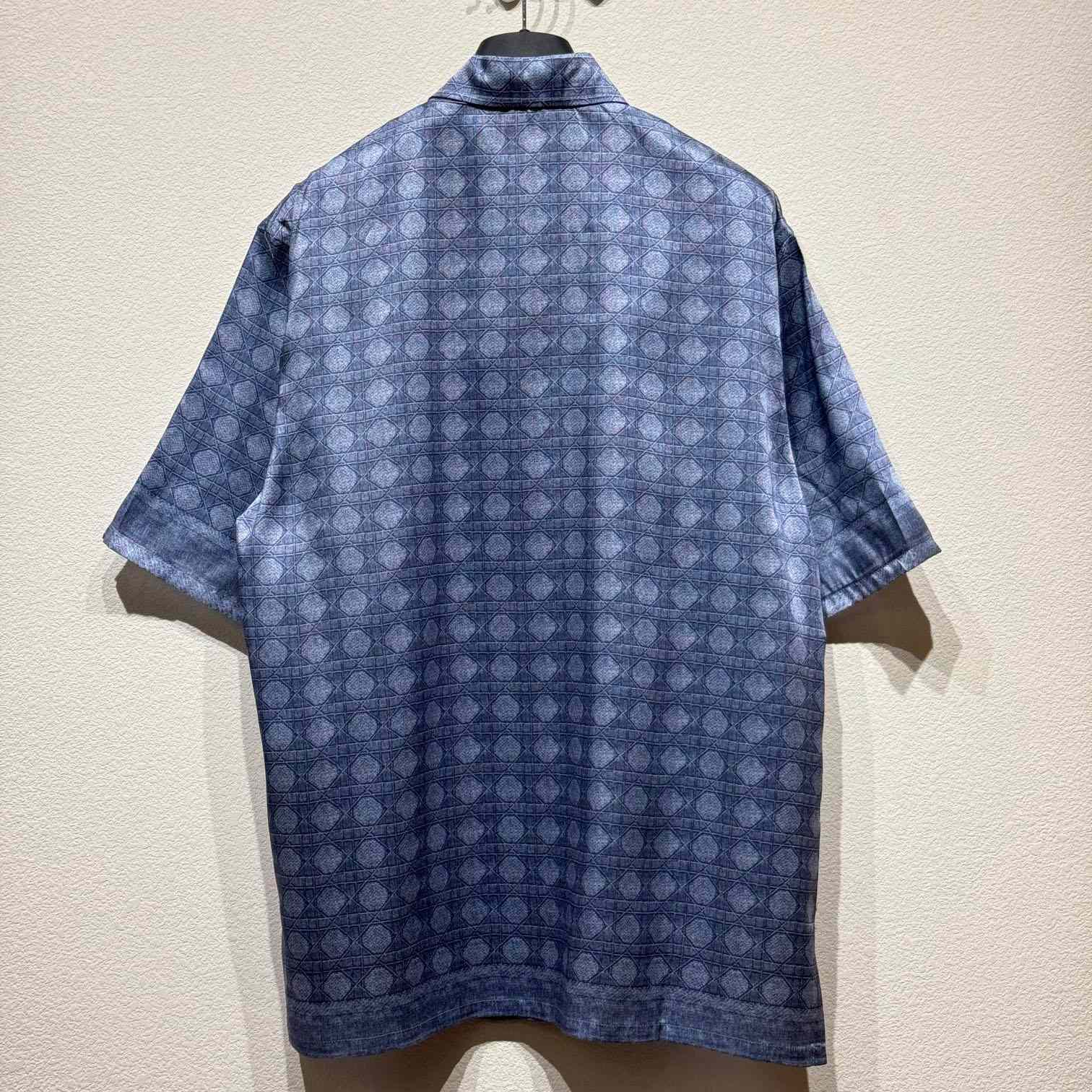 Dior Cannage Short-Sleeved Shirt - EUR FASHION