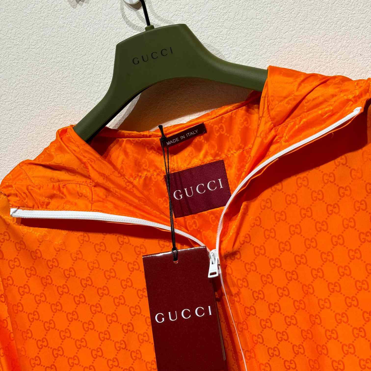 Gucci GG Print Silk Jacket - EUR FASHION