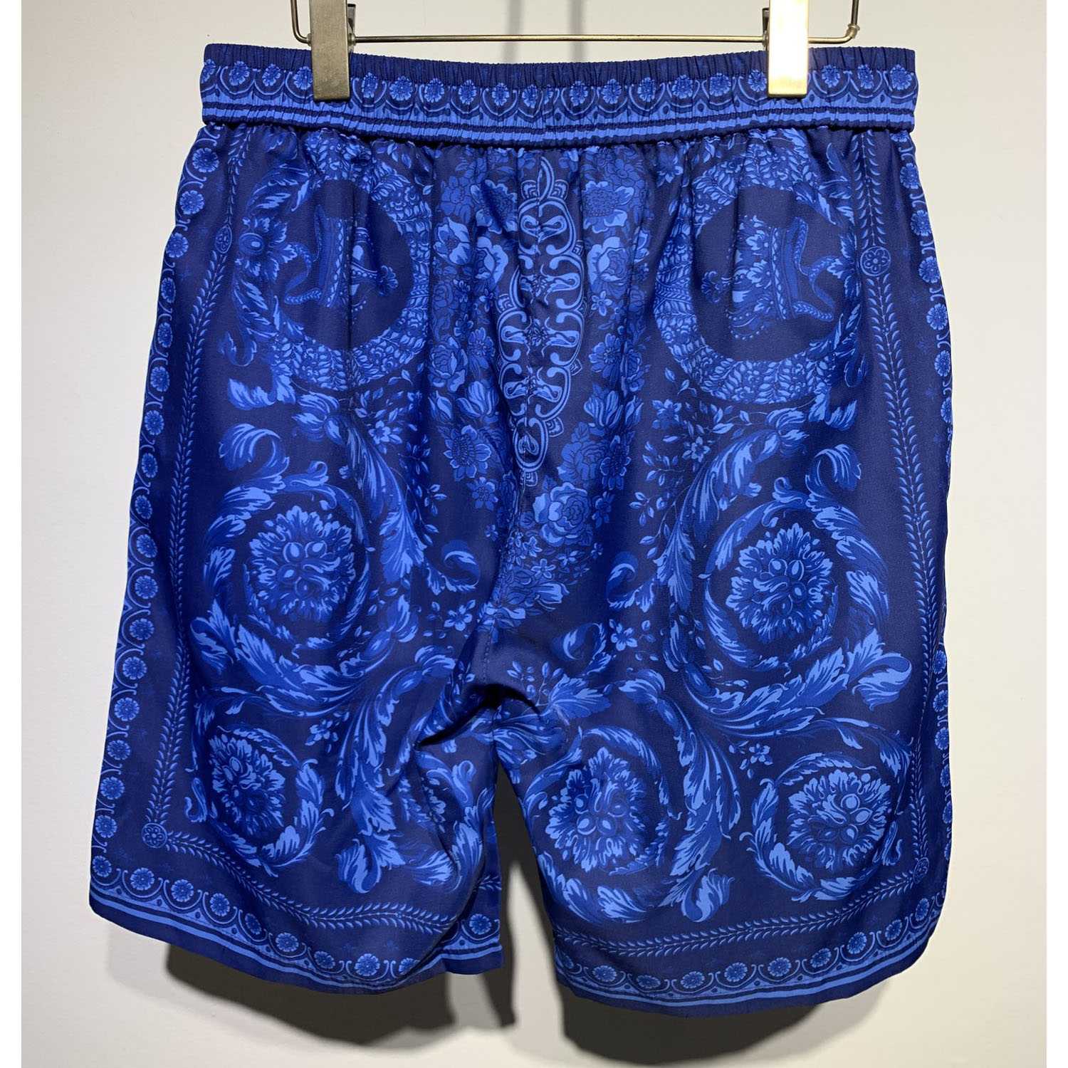 Versace Barocco Silk Shorts - EUR FASHION