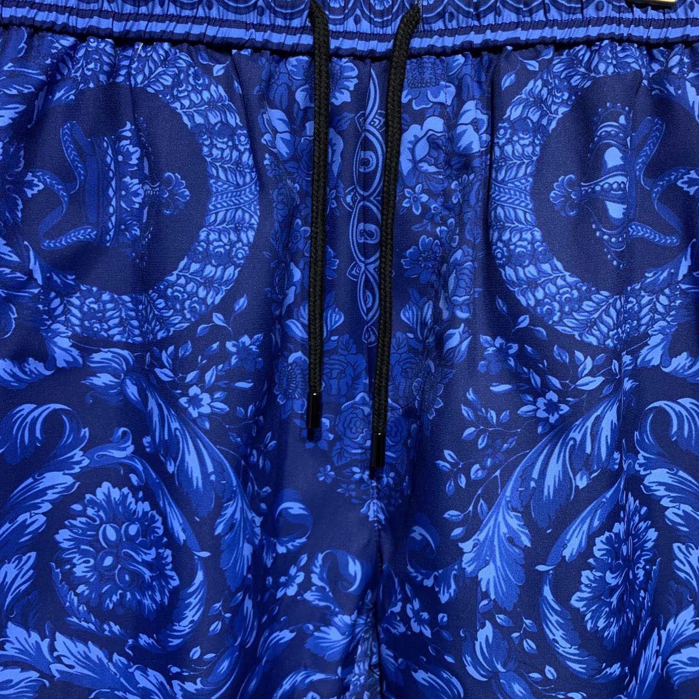 Versace Barocco Silk Shorts - EUR FASHION