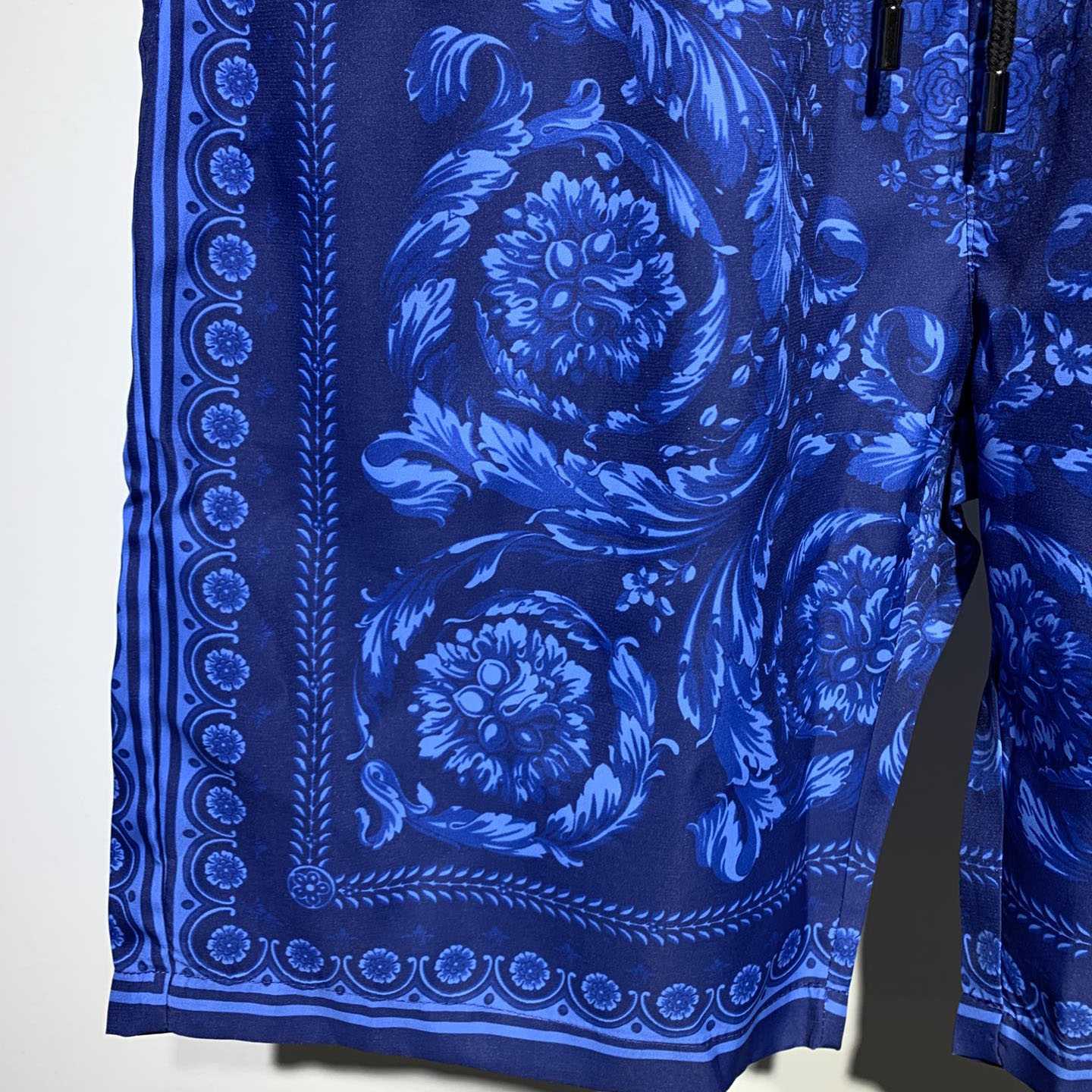 Versace Barocco Silk Shorts - EUR FASHION