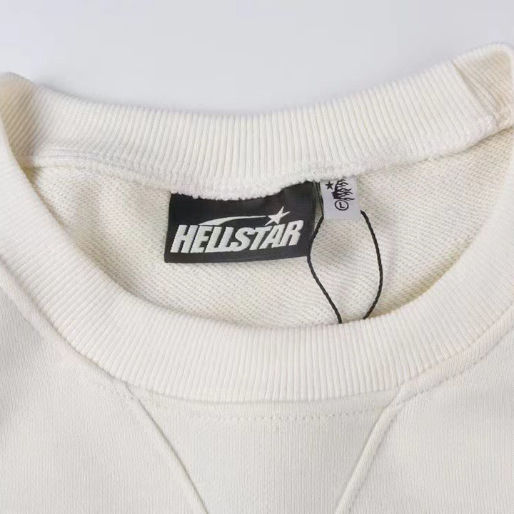 Hellstar Sports Crewneck White - EUR FASHION