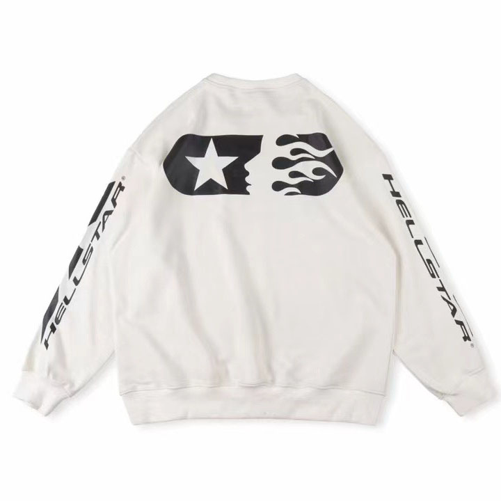 Hellstar Sports Crewneck White - EUR FASHION