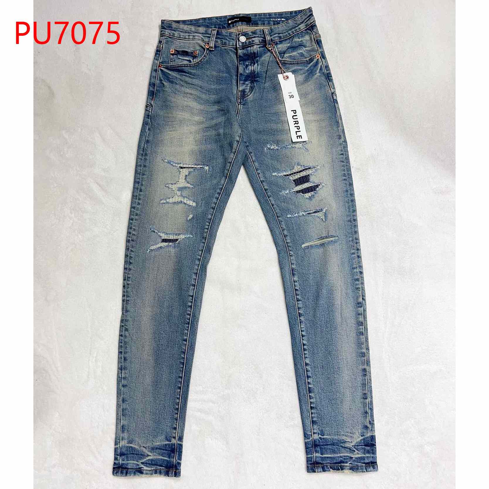 Purple-Brand Slim-fit Jeans   PU7075 - EUR FASHION