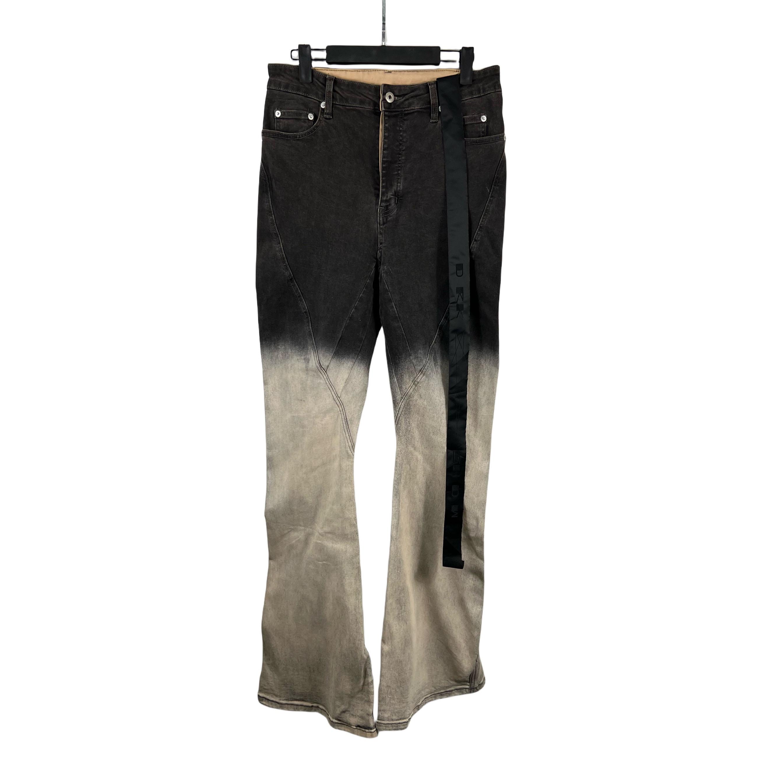 Rick Owens Gradient-effect Flared Jeans - EUR FASHION