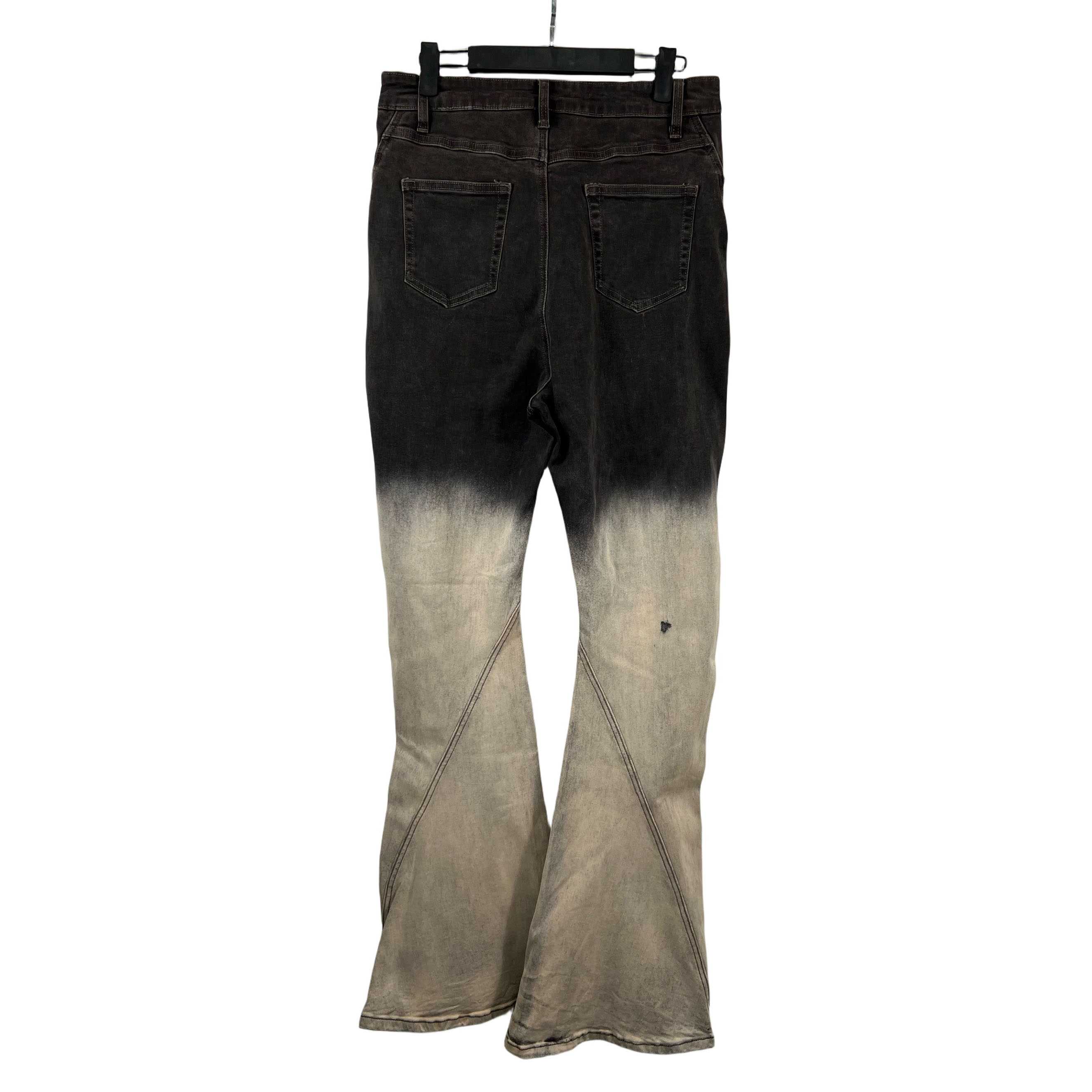 Rick Owens Gradient-effect Flared Jeans - EUR FASHION