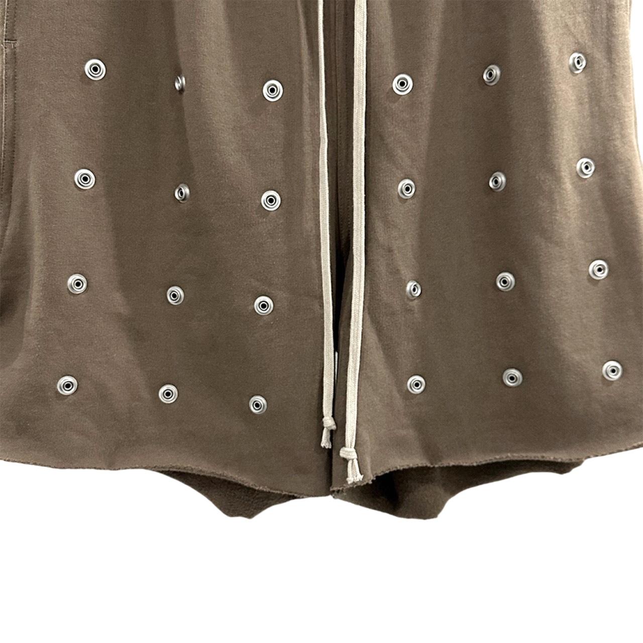 Rick Owens DRKSHDW Embellished Cotton Shorts - EUR FASHION