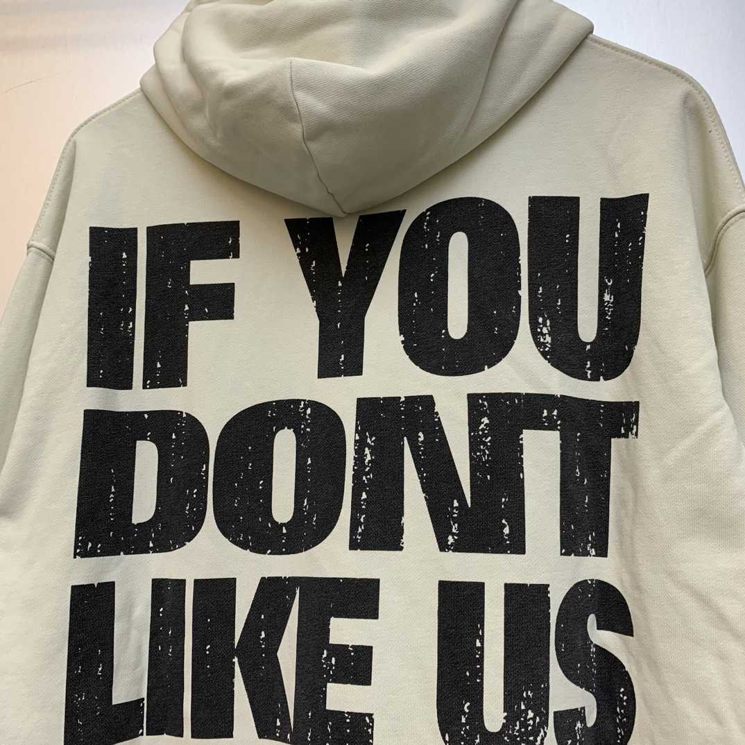 Hellstar If You Dont Like Us Beat Us Hoodie - EUR FASHION