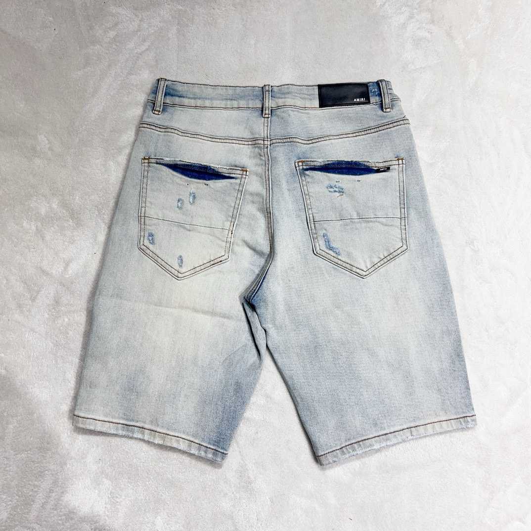 Amiri Slim-fit Denim Shorts  AM1166 - EUR FASHION