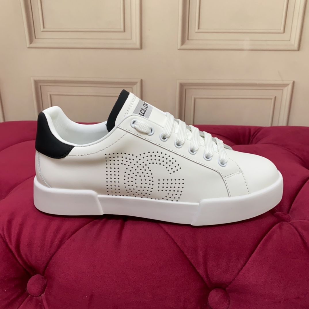 Dolce & Gabbana Calfskin Portofino sneakers   - EUR FASHION