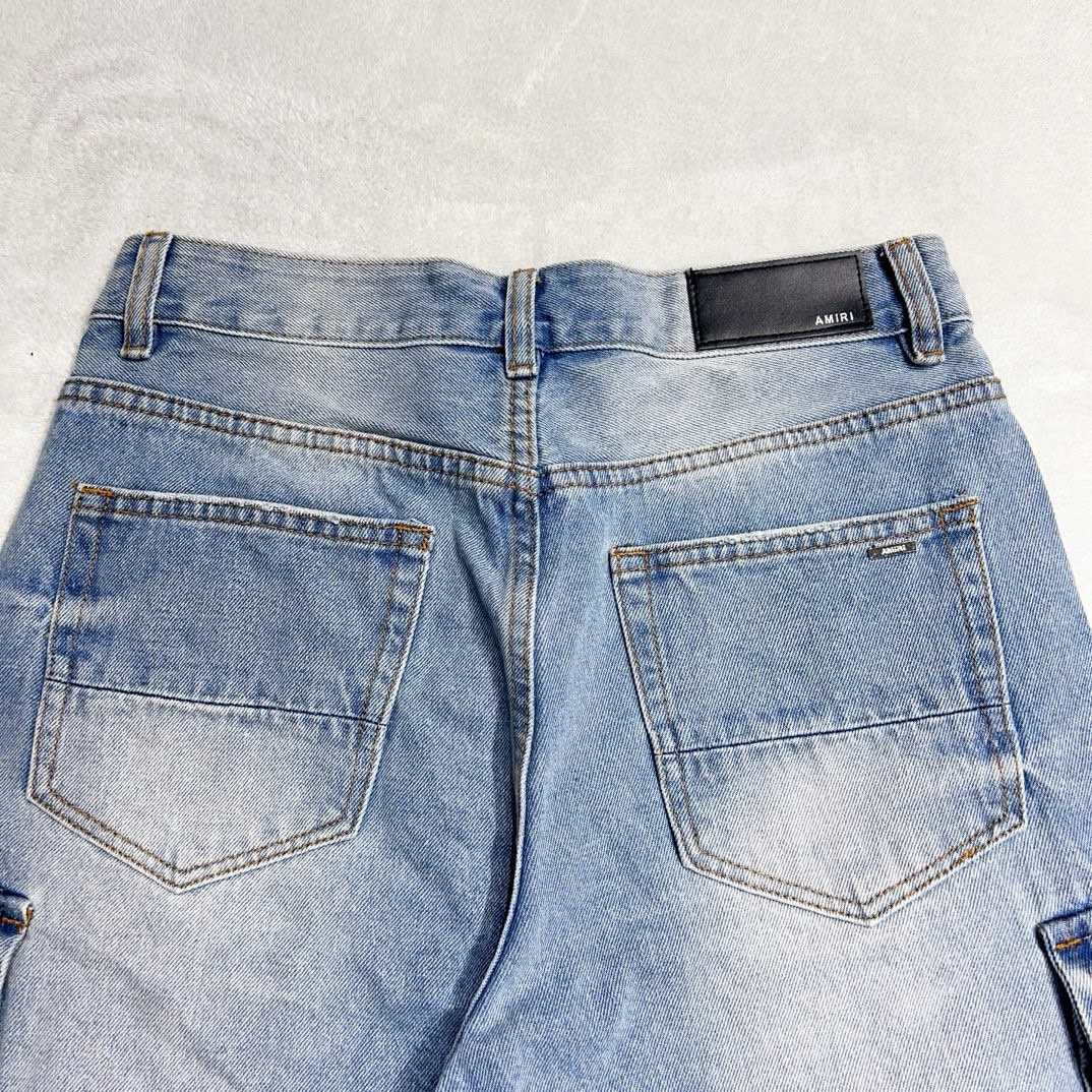 Amiri Slim-fit Denim Shorts   - EUR FASHION