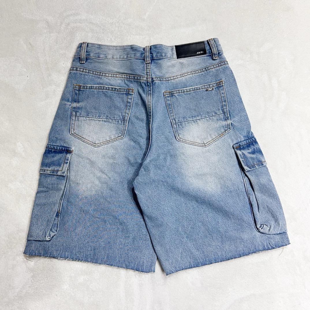 Amiri Slim-fit Denim Shorts   - EUR FASHION