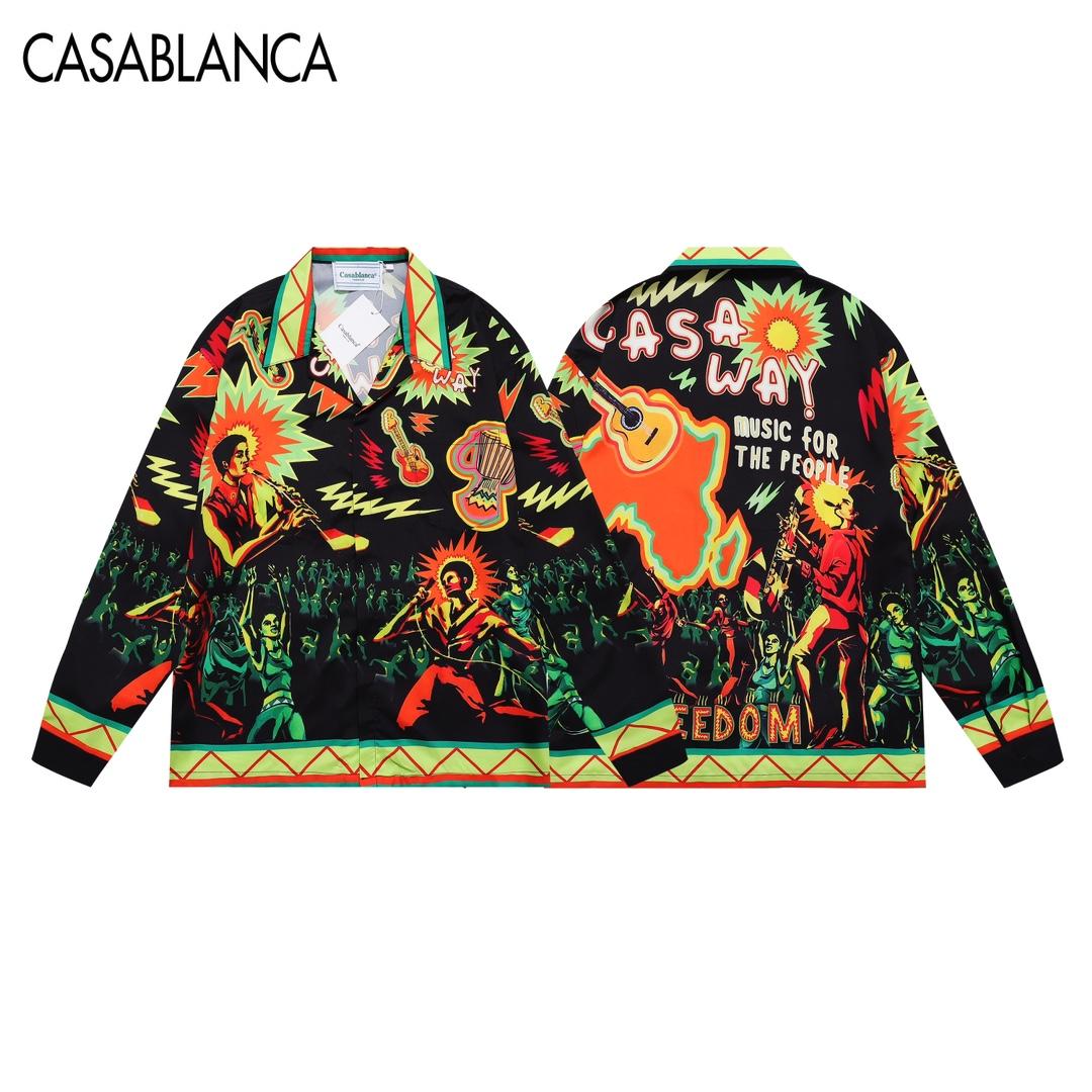 Casablanca Long Sleeve Shirt - EUR FASHION