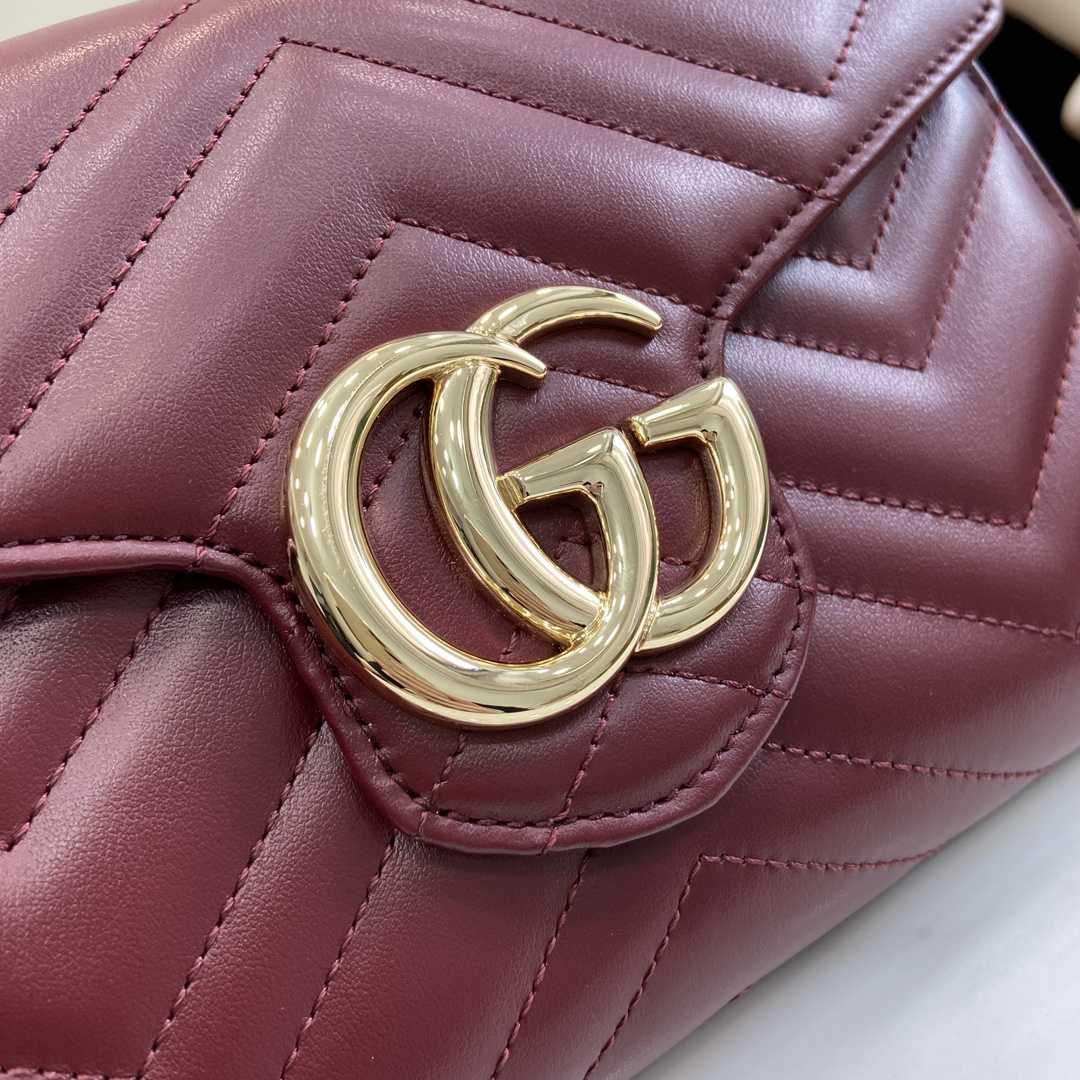 Gucci GG Marmont Super Mini Bag(20-13-6cm)   - EUR FASHION