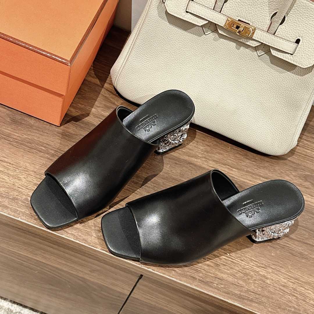 Hermes Glossy 60 Sandal - EUR FASHION