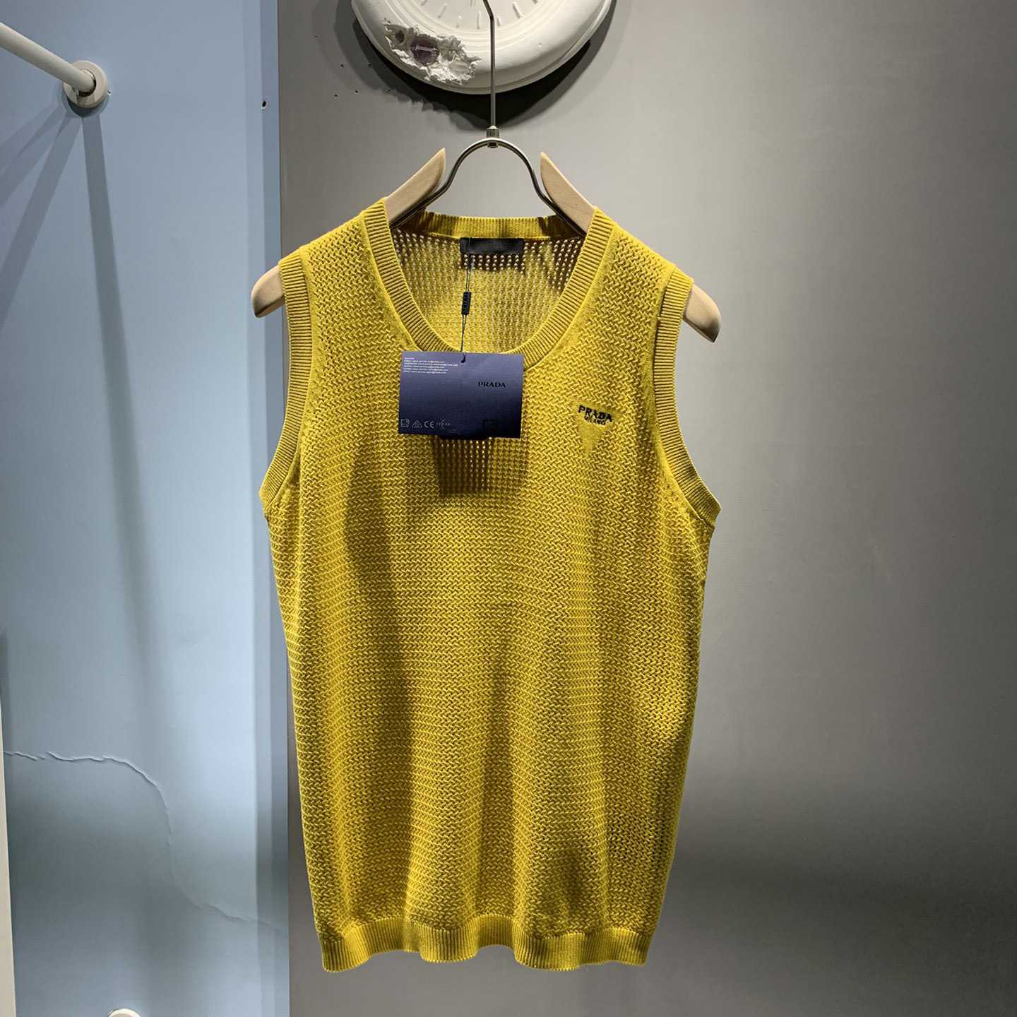 Prada Mesh Knit Tank Top - EUR FASHION