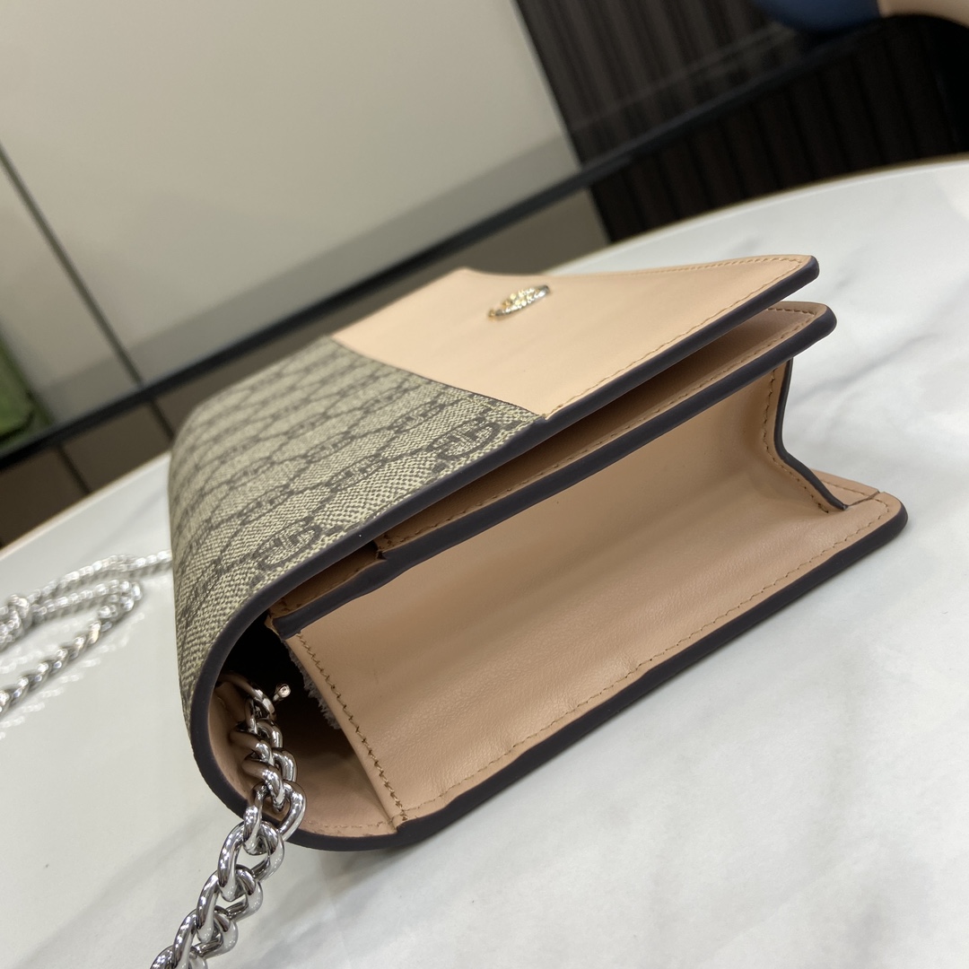 Gucci GG Marmont Chain Wallet - EUR FASHION