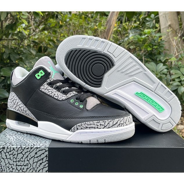  Air Jordan 3 “Green Glow” Basketball Shoes      CT8532-031 - EUR FASHION