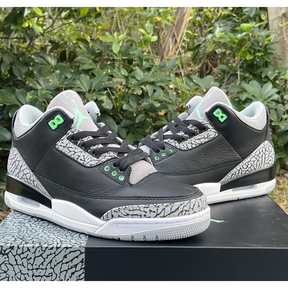  Air Jordan 3 “Green Glow” Basketball Shoes      CT8532-031 - EUR FASHION