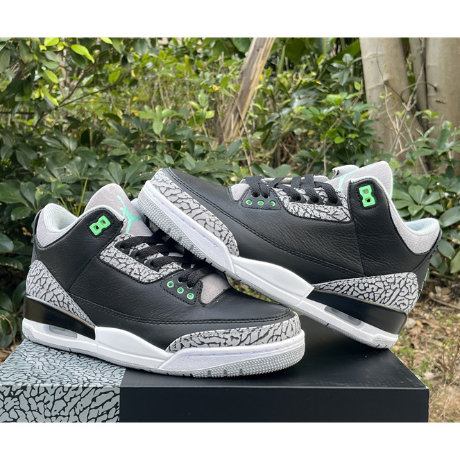  Air Jordan 3 “Green Glow” Basketball Shoes      CT8532-031 - EUR FASHION