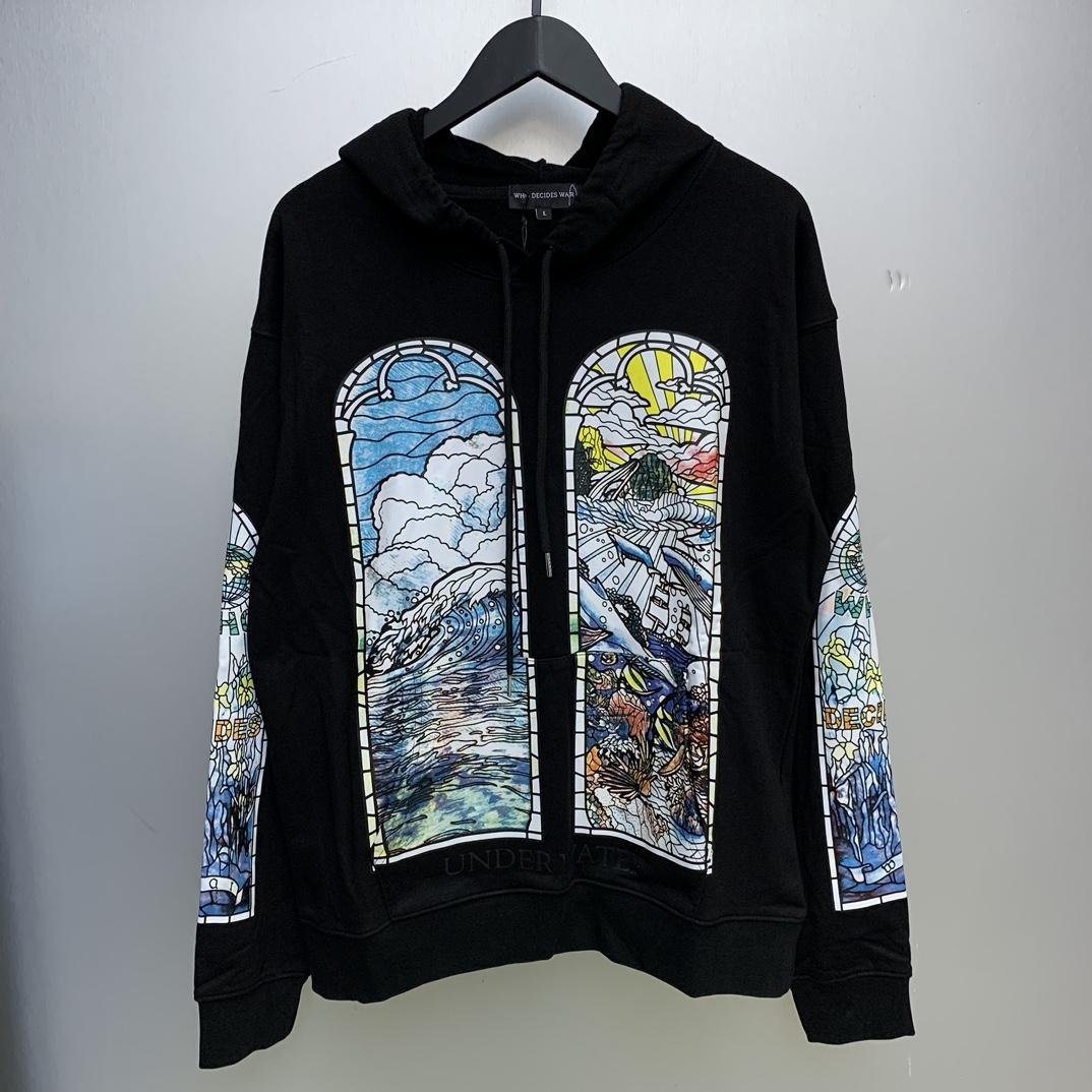 Who Decides War Sandy Lane Hooded Pullover - EUR FASHION