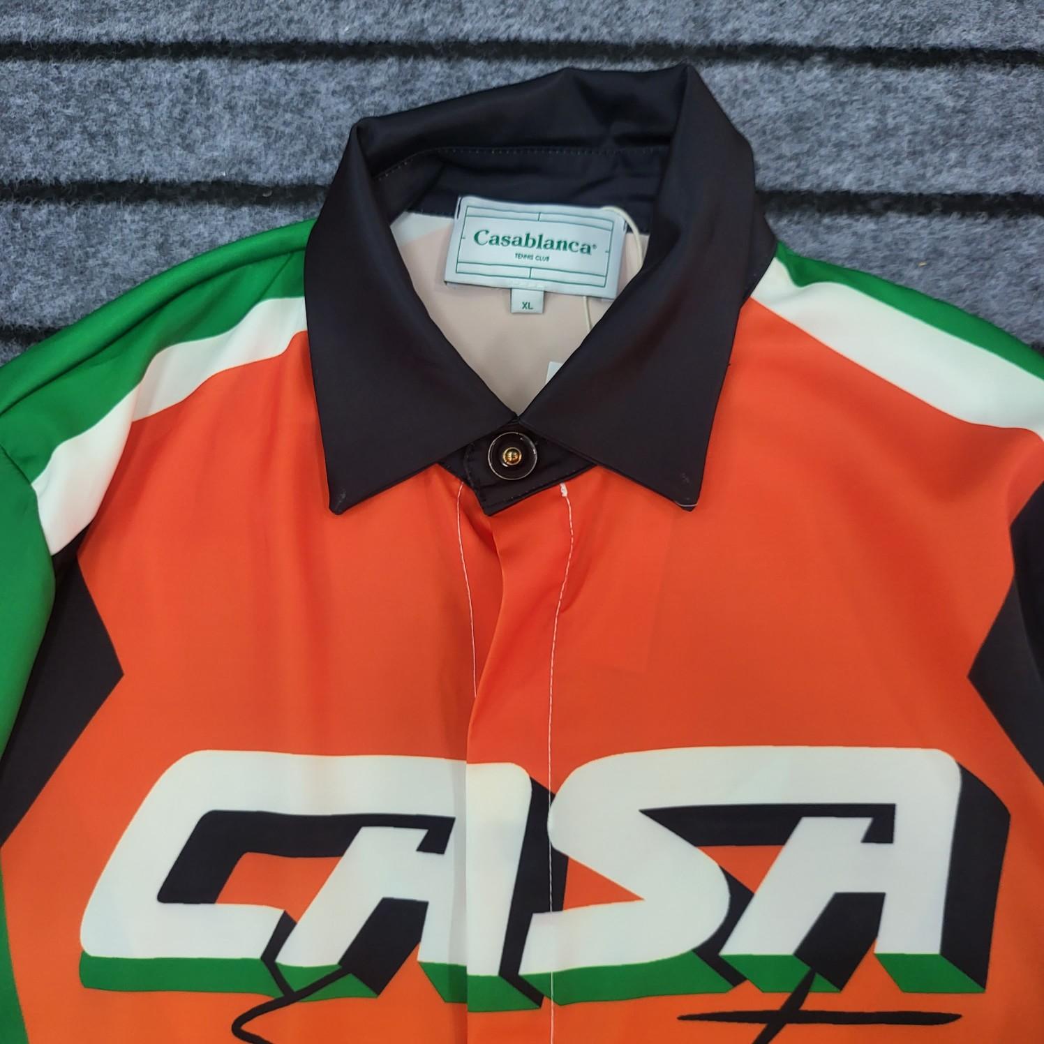 Casablanca Casa Moto Sport Silk Shirt  - EUR FASHION