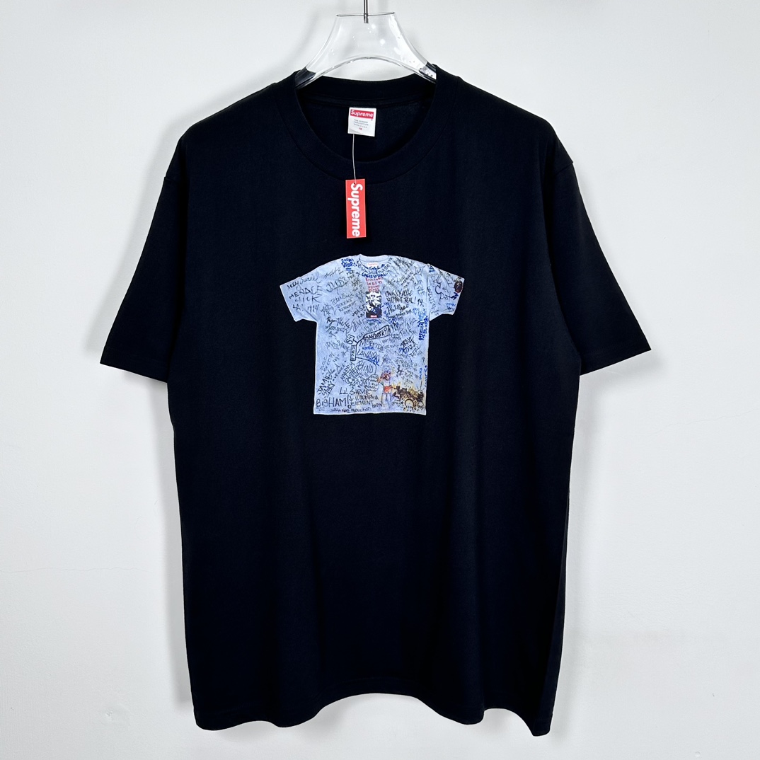 Supreme First Tee - White - EUR FASHION