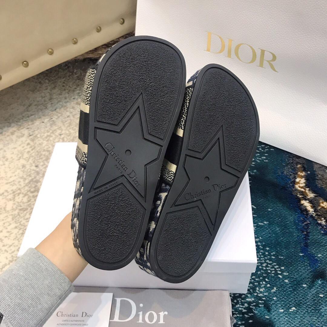 Dior Oblique D-Way Platform Sandals - EUR FASHION