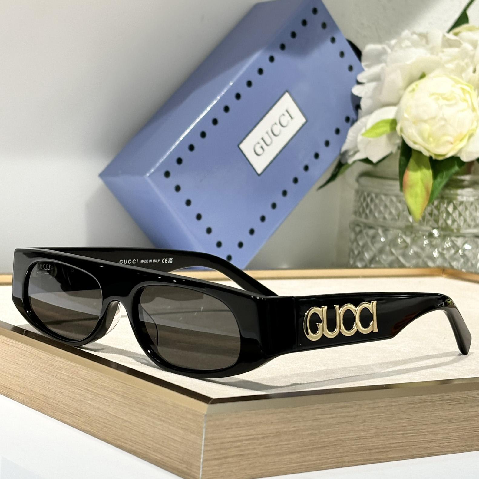 Gucci Geometric Shaped Frame Sunglasses   GG1771S - EUR FASHION