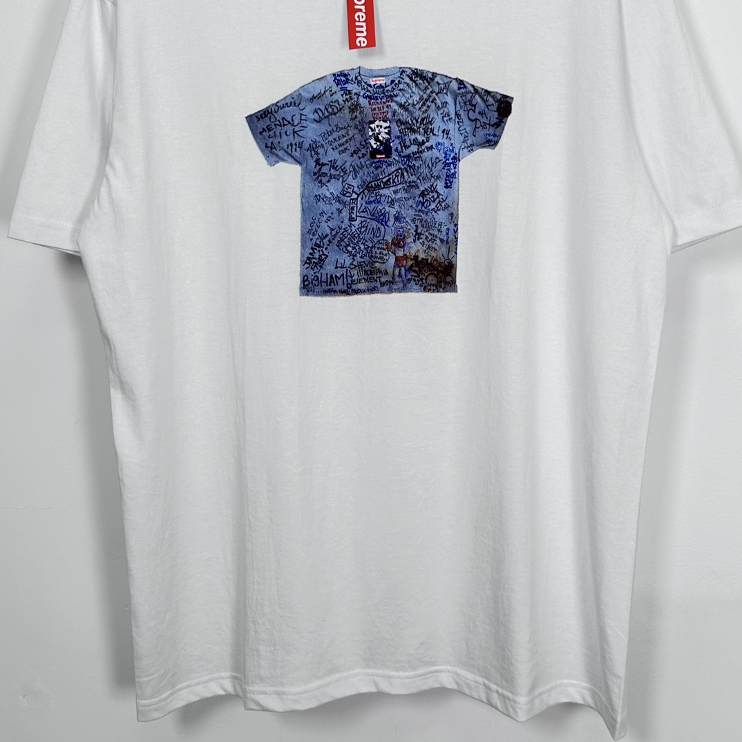 Supreme First Tee - White - EUR FASHION