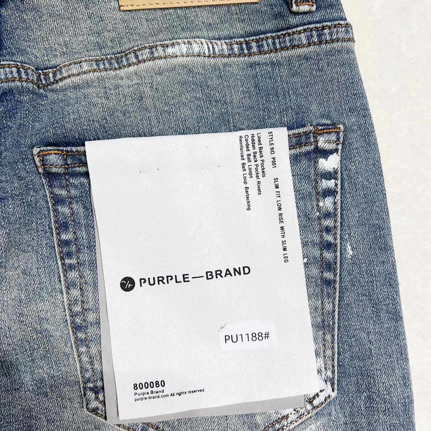 Purple-Brand Jeans      PU1188 - EUR FASHION