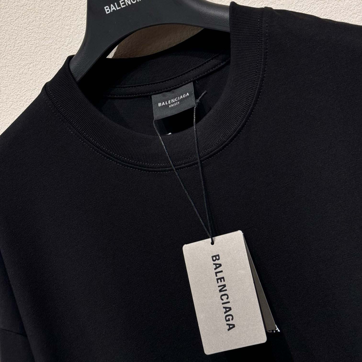 Balenciaga Under Armour® T-Shirt Oversized In Black And White - EUR FASHION