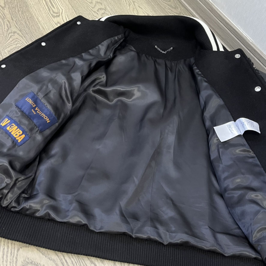 Louis Vuitton x NBA Leather Basketball Jacket - EUR FASHION