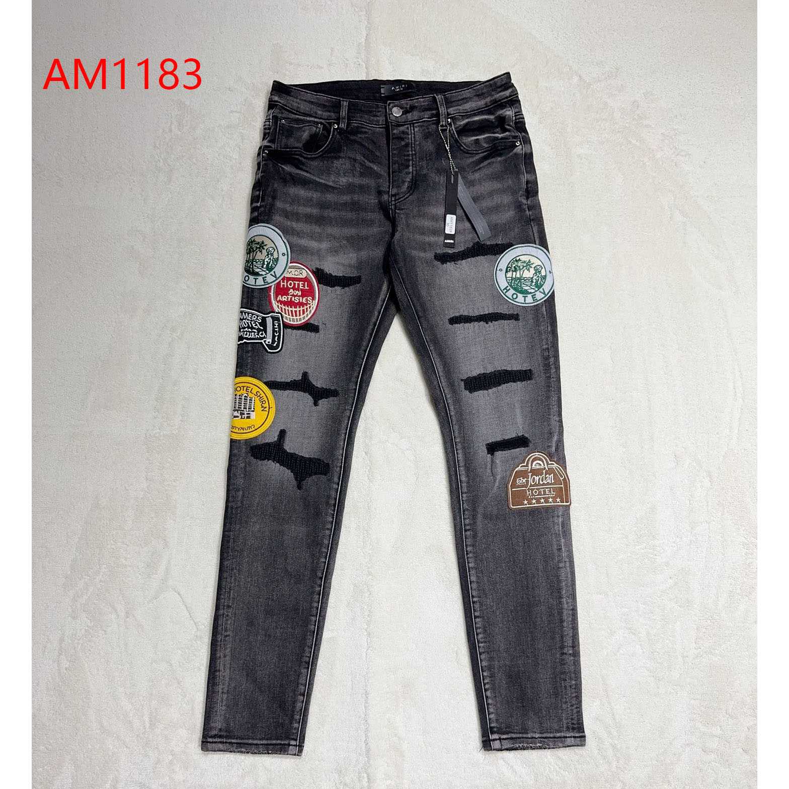 Amiri Slim-fit Jeans     AM1183 - EUR FASHION