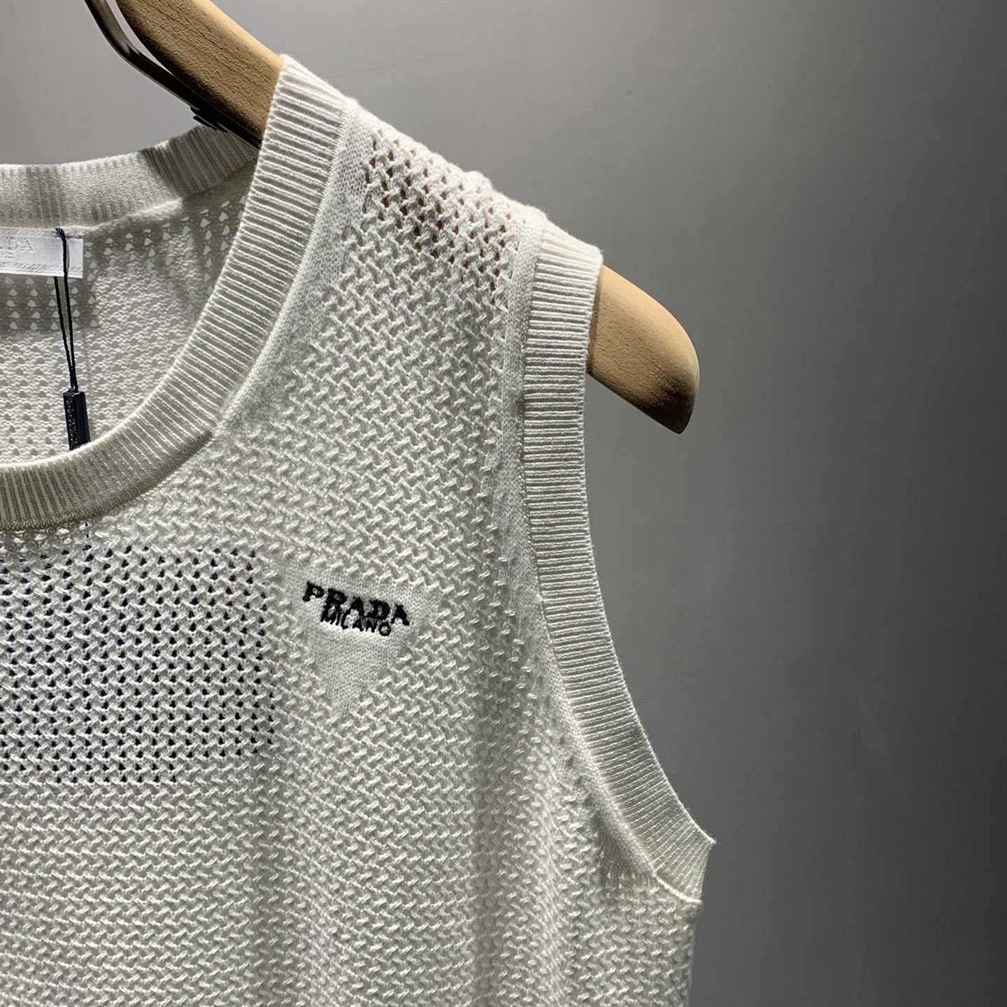 Prada Mesh Knit Tank Top - EUR FASHION