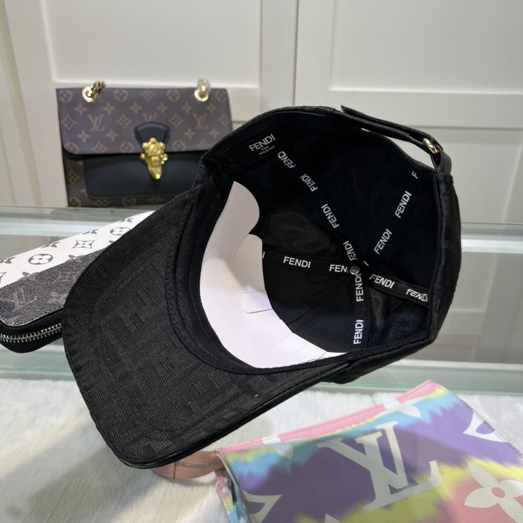 Fendi FF  Logo Baseball Cap - EUR FASHION