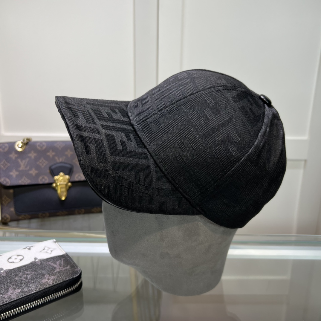 Fendi FF  Logo Baseball Cap - EUR FASHION