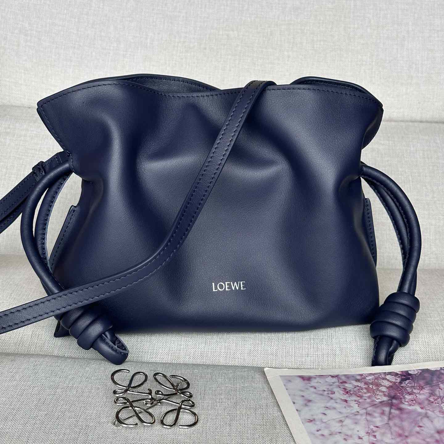 Loewe Mini Flamenco Clutch In Nappa Calfskin - EUR FASHION