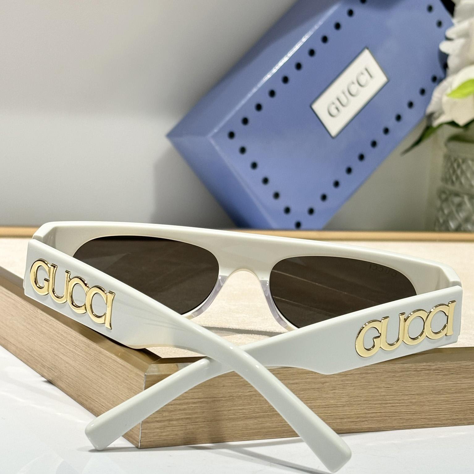 Gucci Geometric Shaped Frame Sunglasses   GG1771S - EUR FASHION