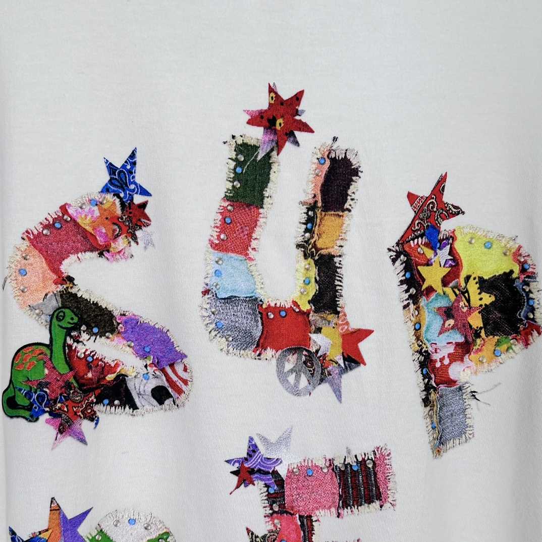 Supreme Patchwork Tee - EUR FASHION