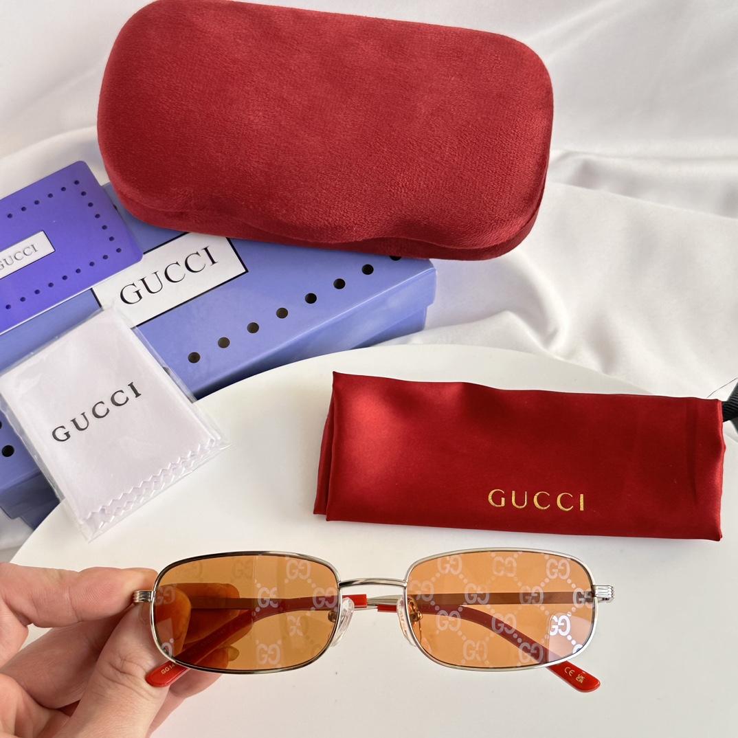 Gucci Rectangular Frame Sunglasses  GG1457S  - EUR FASHION