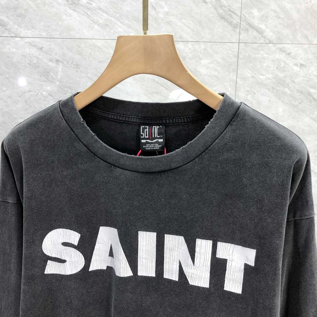 Saint Michael SNT Long Sleeve Tee - EUR FASHION