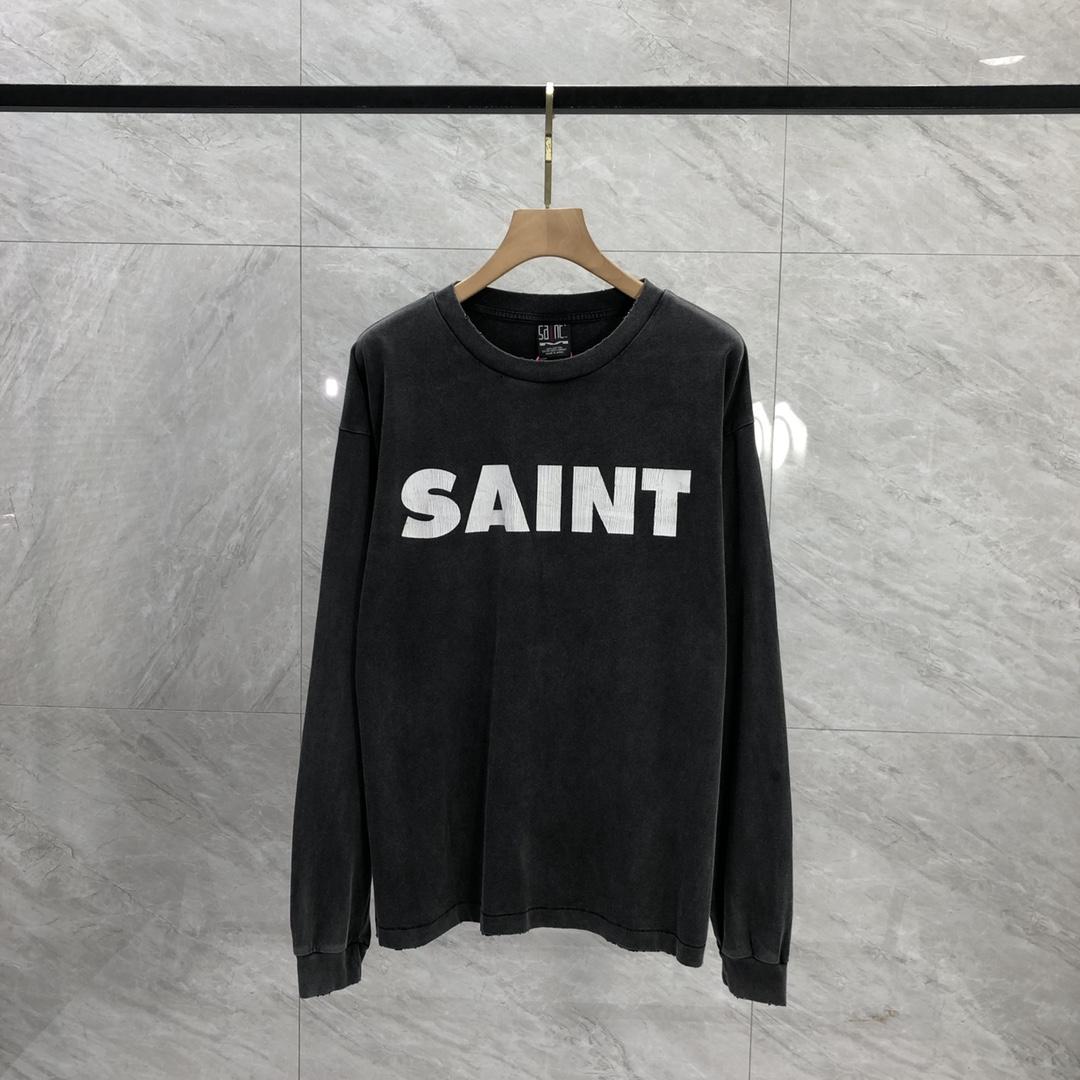 Saint Michael SNT Long Sleeve Tee - EUR FASHION