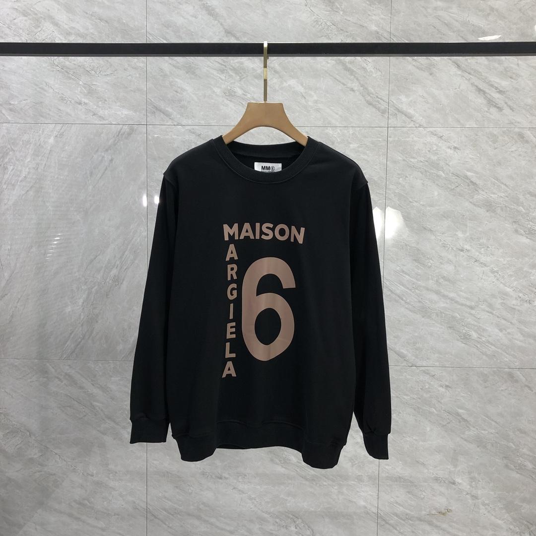 MM6 Maison Margiela Logo Oversized Sweatshirt - EUR FASHION