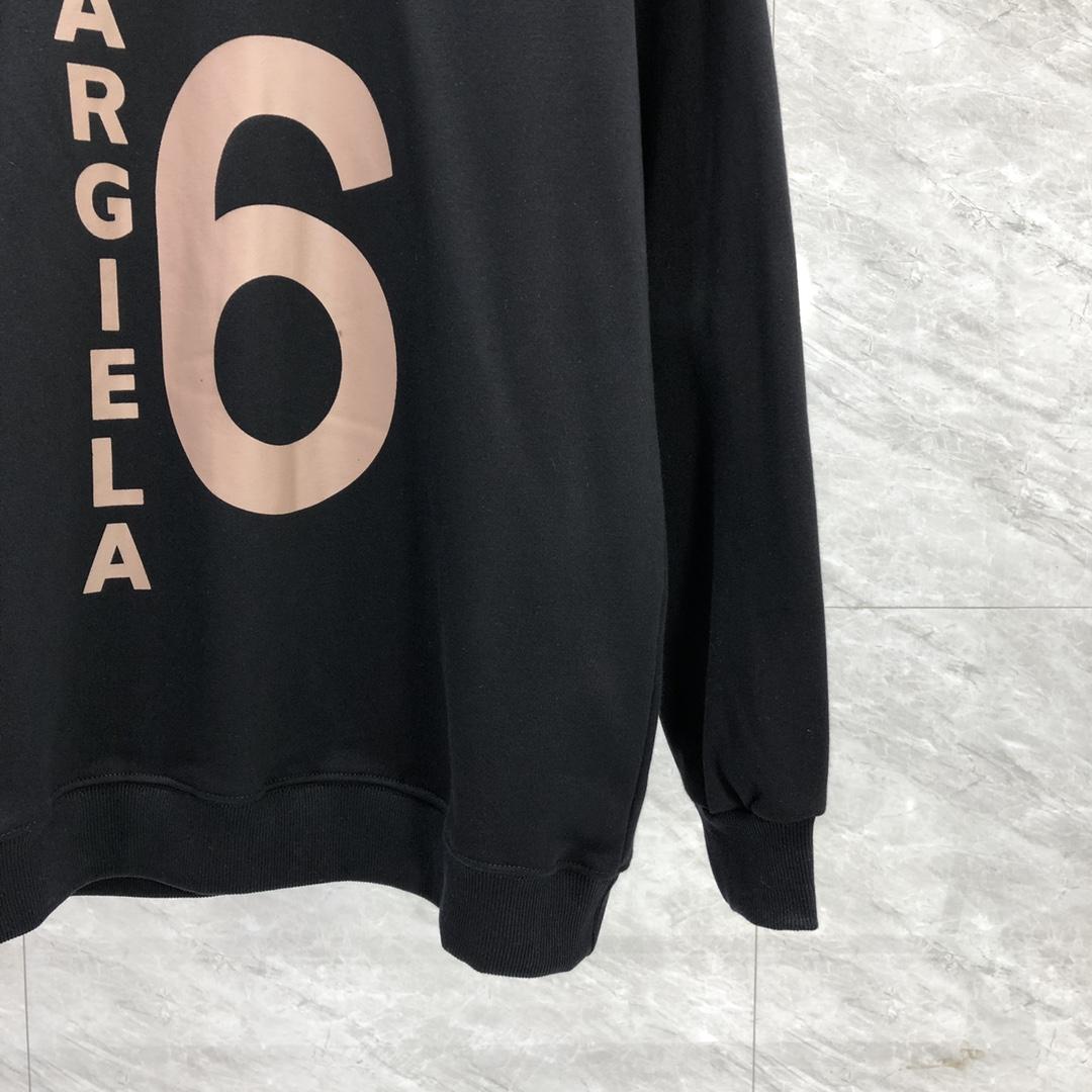 MM6 Maison Margiela Logo Oversized Sweatshirt - EUR FASHION