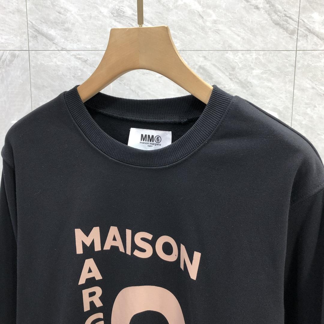 MM6 Maison Margiela Logo Oversized Sweatshirt - EUR FASHION