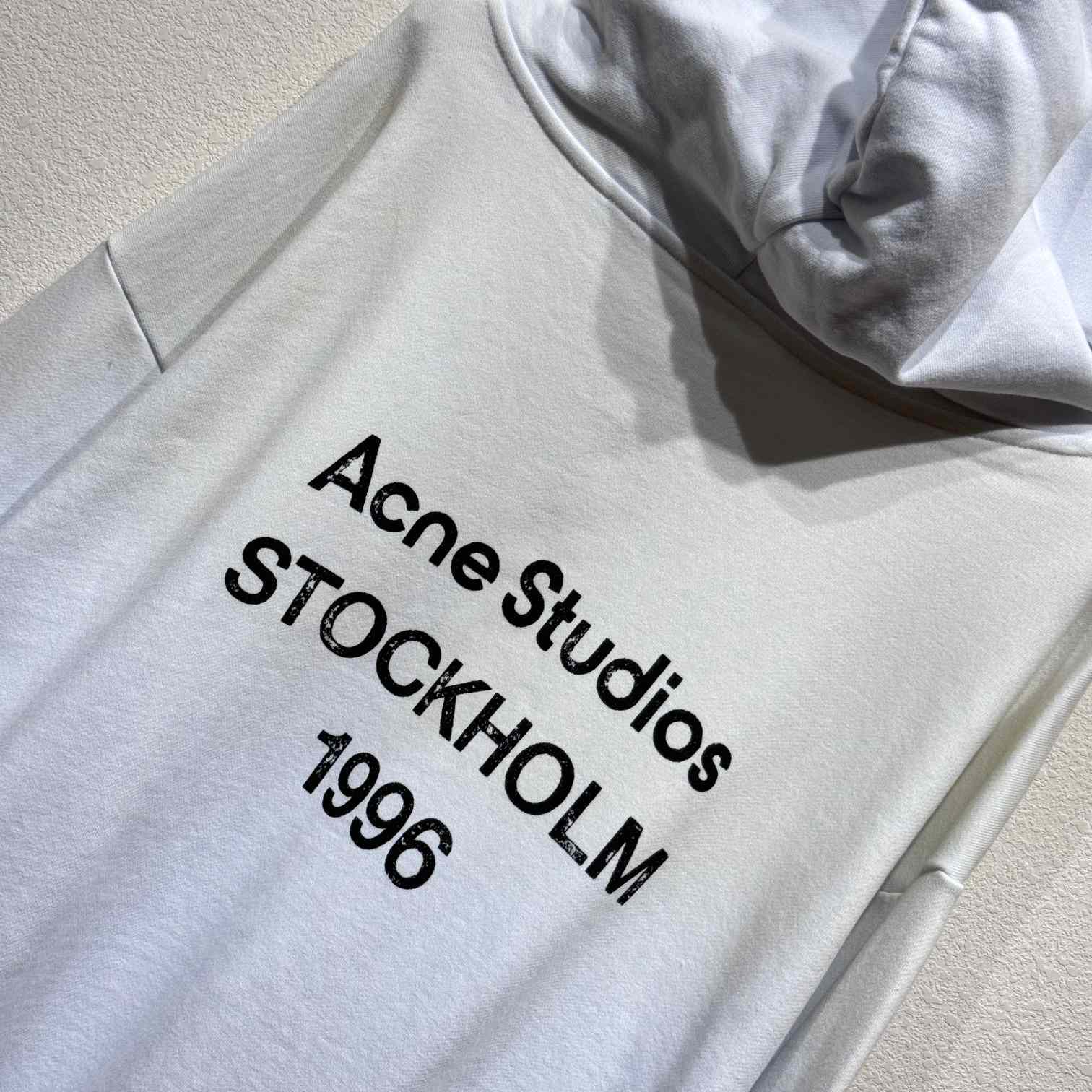 Acne Studios Logo Hooded Sweater - EUR FASHION