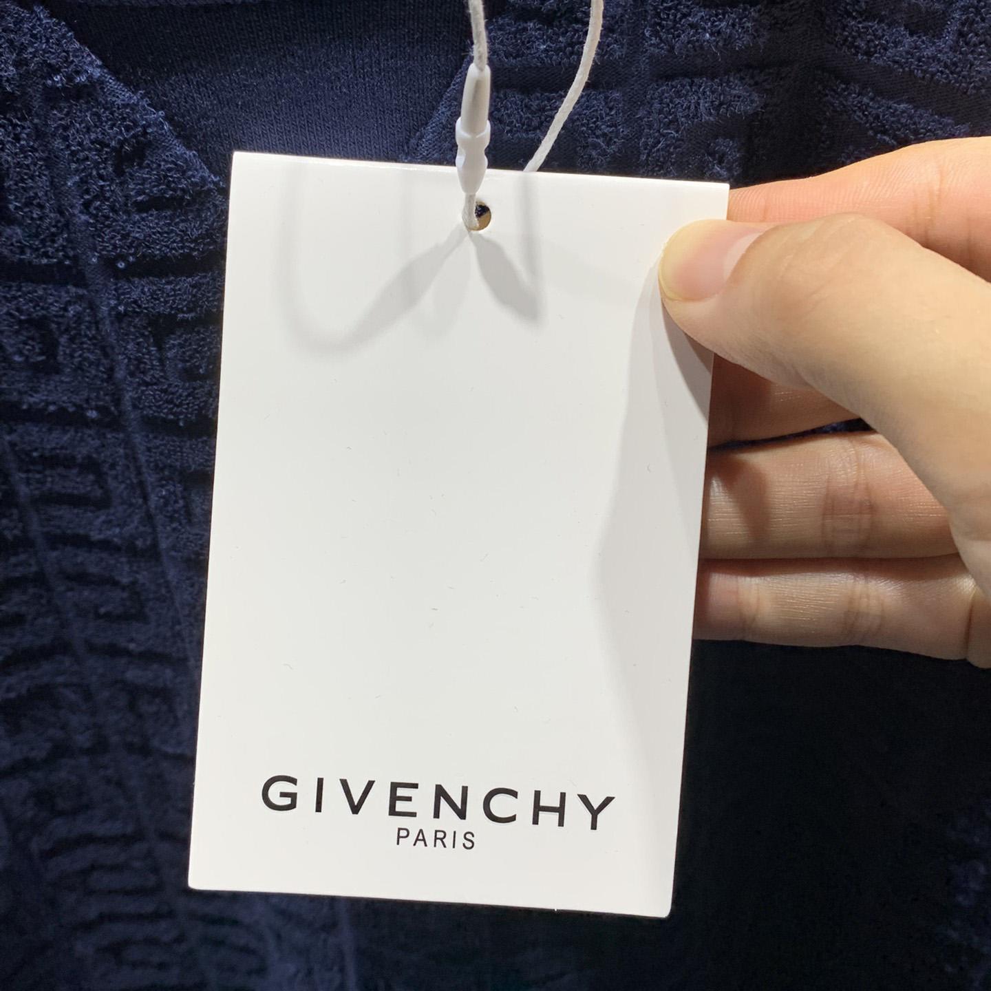 Givenchy T-shirt In 4G Cotton Towelling - EUR FASHION